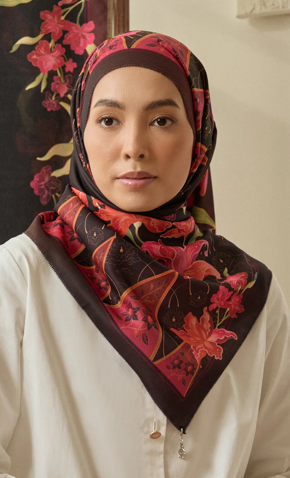 The Warisan dUCk Square Scarf in Sejahtera