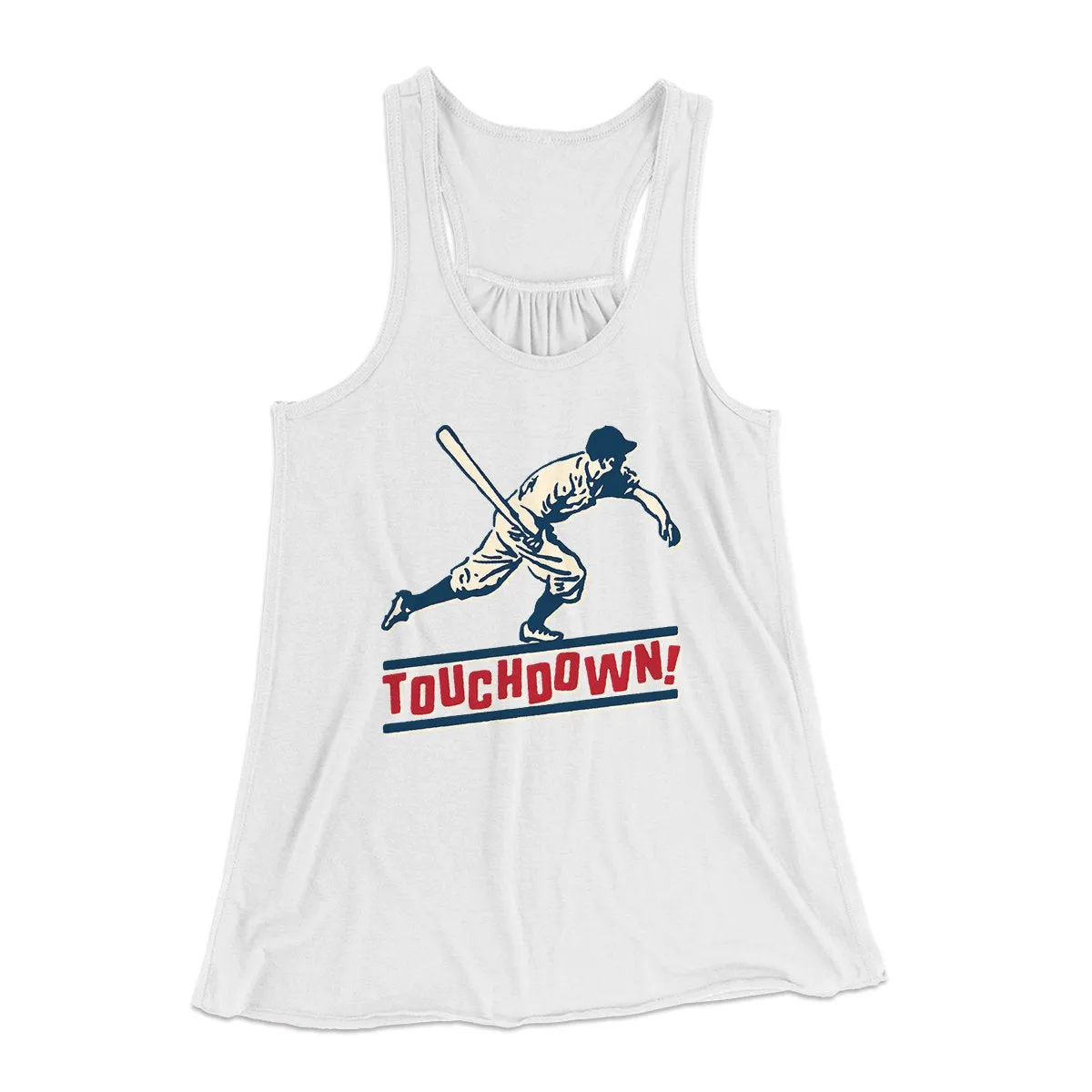 Touchdown! Funny Women's Flowey Tank Top