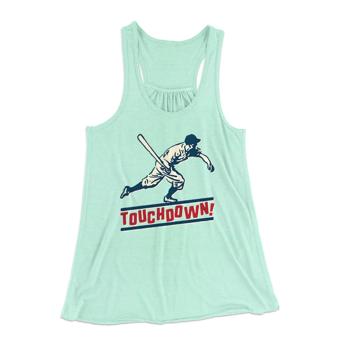 Touchdown! Funny Women's Flowey Tank Top