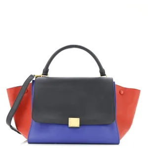 Tricolor Trapeze Bag Leather Medium