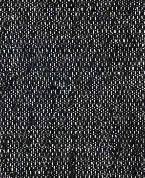 Tweed Emphasize Narrow Scarf - Black and White