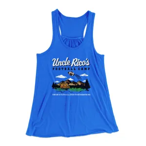 Uncle Rico's Football Camp Women's Flowey Racerback Tank Top