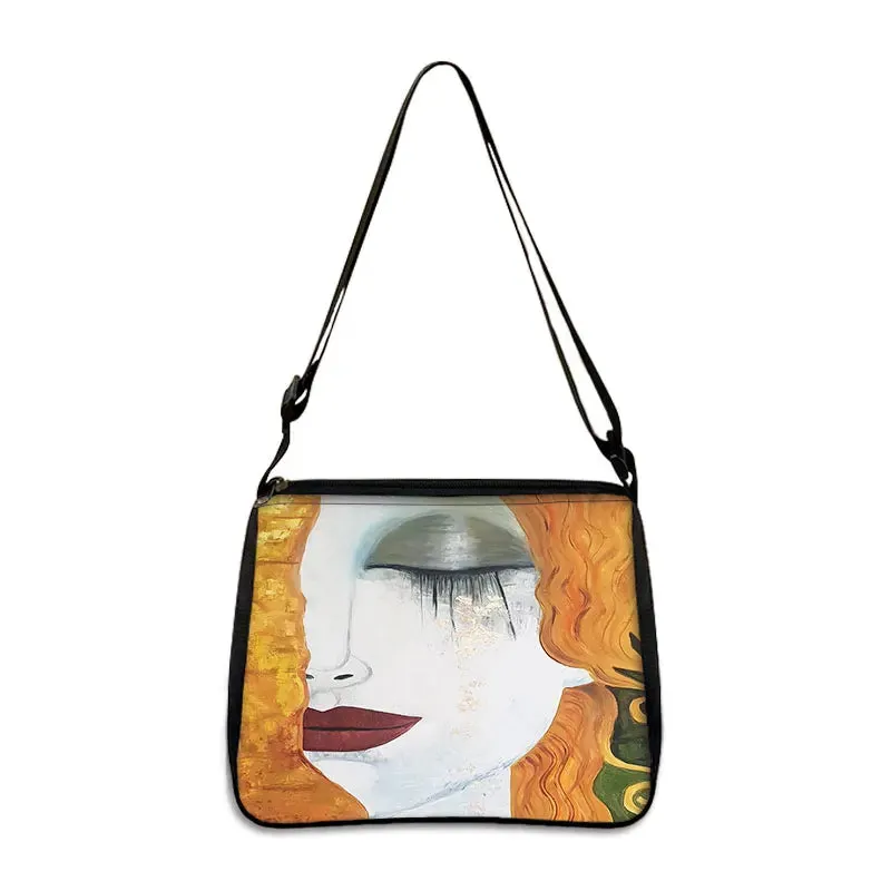 Van Gogh Art Famous Paintings Handbag Women Shoulder Bags Oil Painting Starr Night / Mona Lisa Shopping Bag Canvas Tote Bags