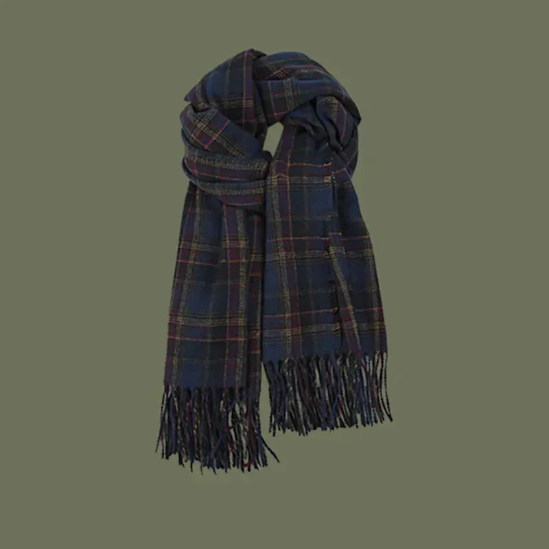 Vintage Plaid Scarf