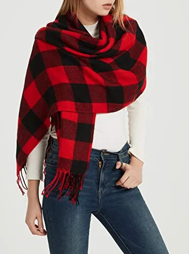 Wander Agio Plaid Scarf