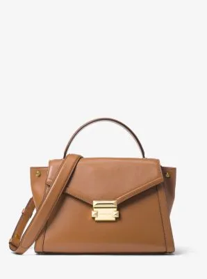Whitney Medium Leather Satchel