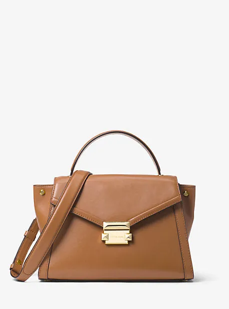 Whitney Medium Leather Satchel
