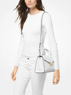Whitney Medium Leather Satchel