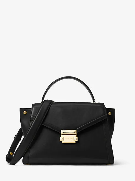 Whitney Medium Leather Satchel