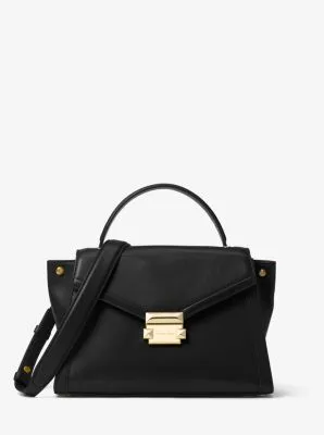 Whitney Medium Leather Satchel