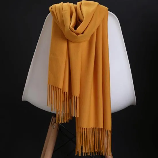 Women Scarf Cashmere Scarves Ladies Shawl Wrap Autumn Winter Pashmina Unisex Female Hijab Headband