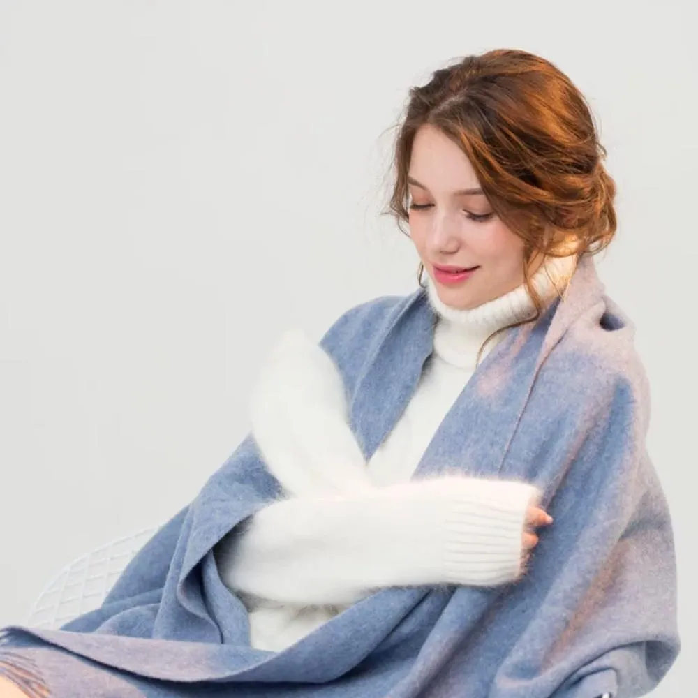 Women Scarf Women Shawl Scarf Cashmere Scarves Solid Lady Wraps Stoles Soft Female Scarf Pashmina
