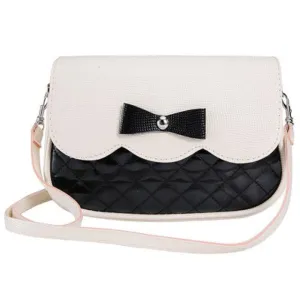 Women Shoulder Bag leather handbags 2017 Luxury brand Cute Bowknot Decorated high quality casual big Messenger Crossbody Bag