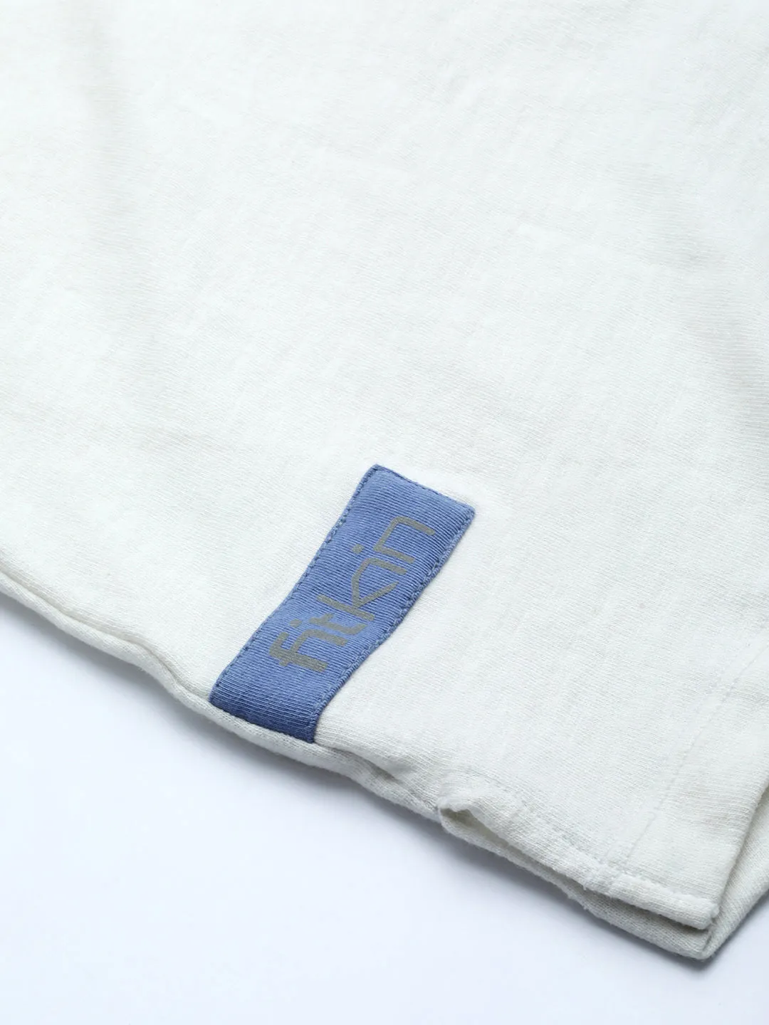 Women White Solid Polo Collar Organic Cotton Anti Odour T-shirt