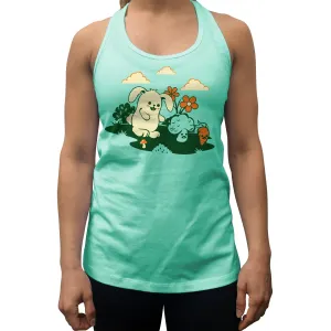 Women's Beware the Vegetarian Racerback Tank Top