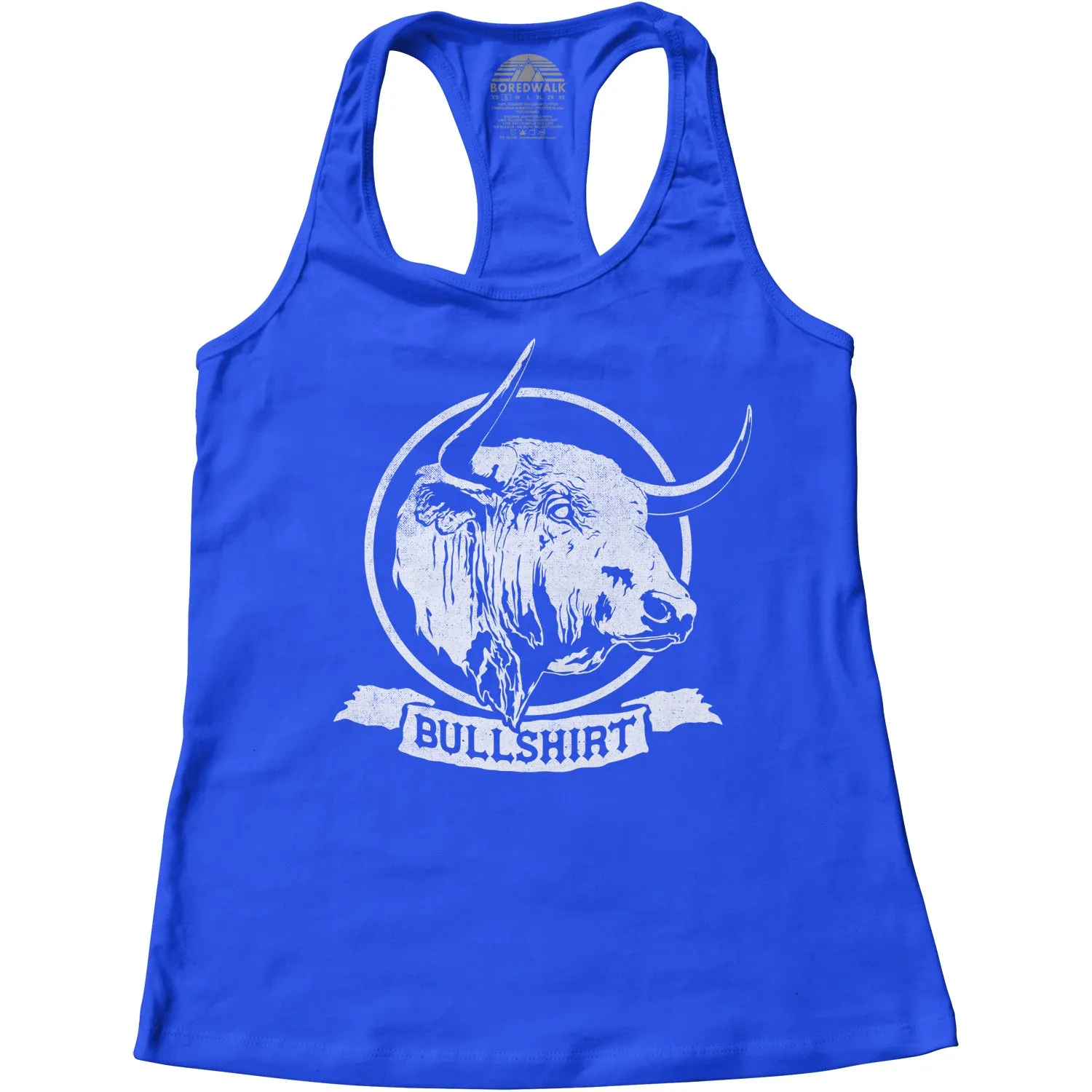Women's Bull Shirt Racerback Tank Top