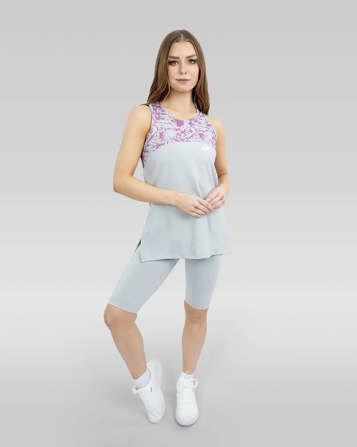 Women's Printed Cut Tank Top