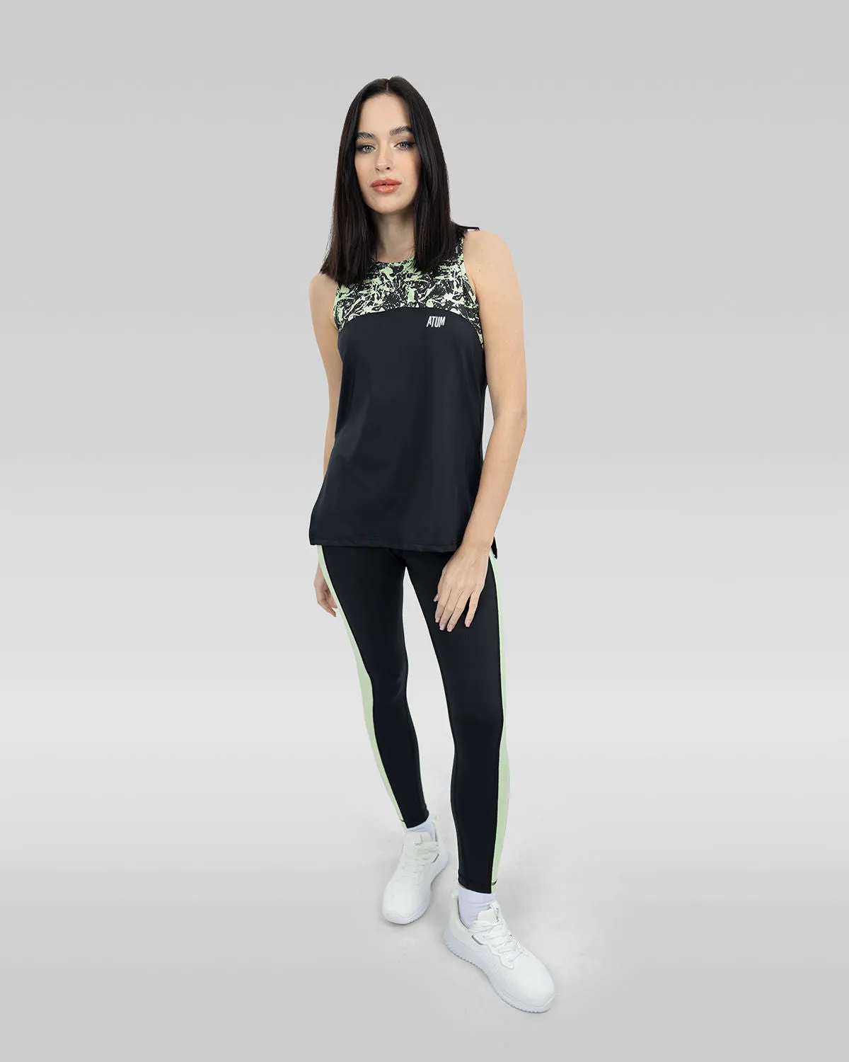 Women's Printed Cut Tank Top