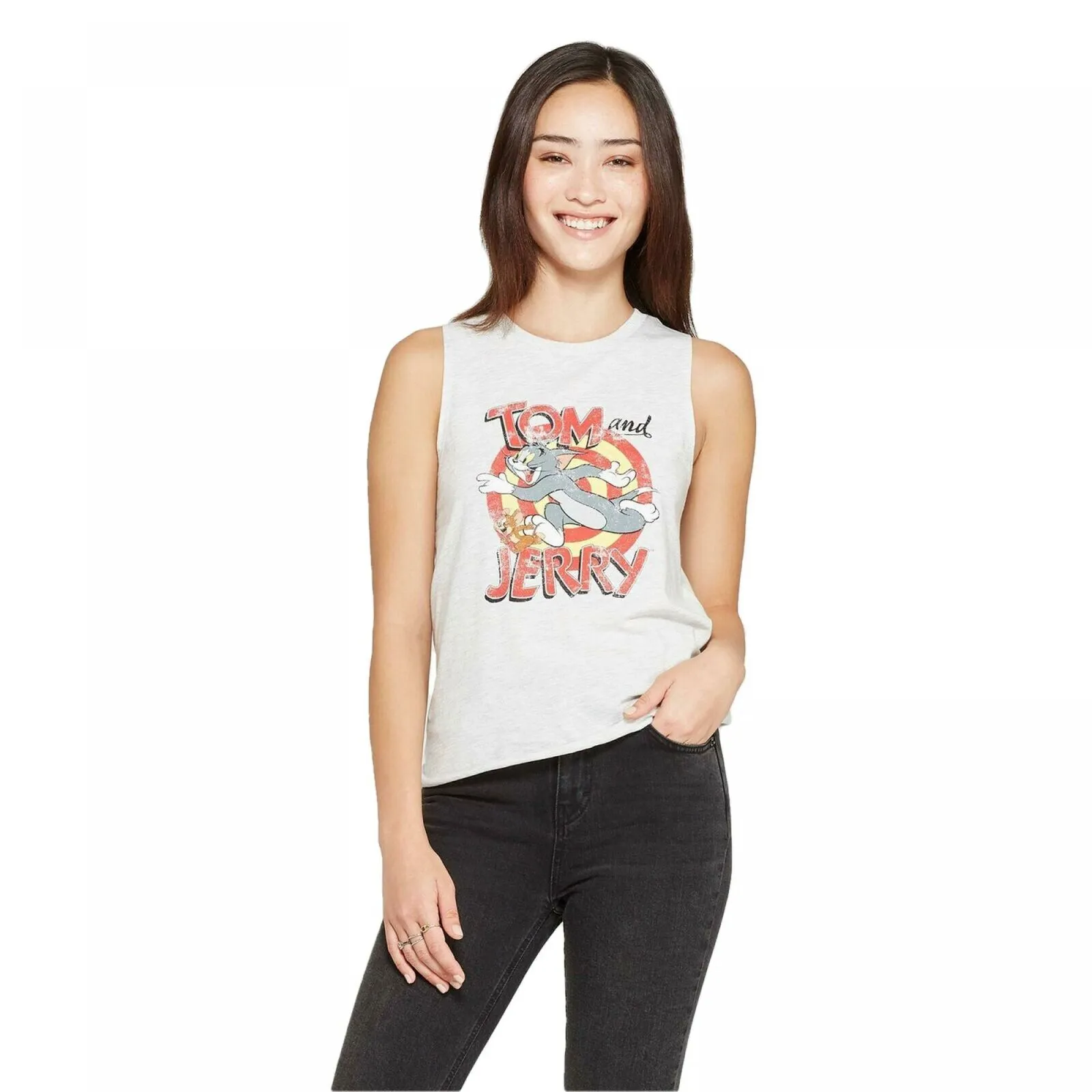 Women's Tom & Jerry Graphic Tank Top