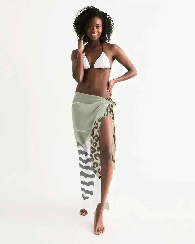 Womens Wrap Sarong - Casual / Swimwear / Beige