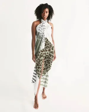 Womens Wrap Sarong - Casual / Swimwear / Beige