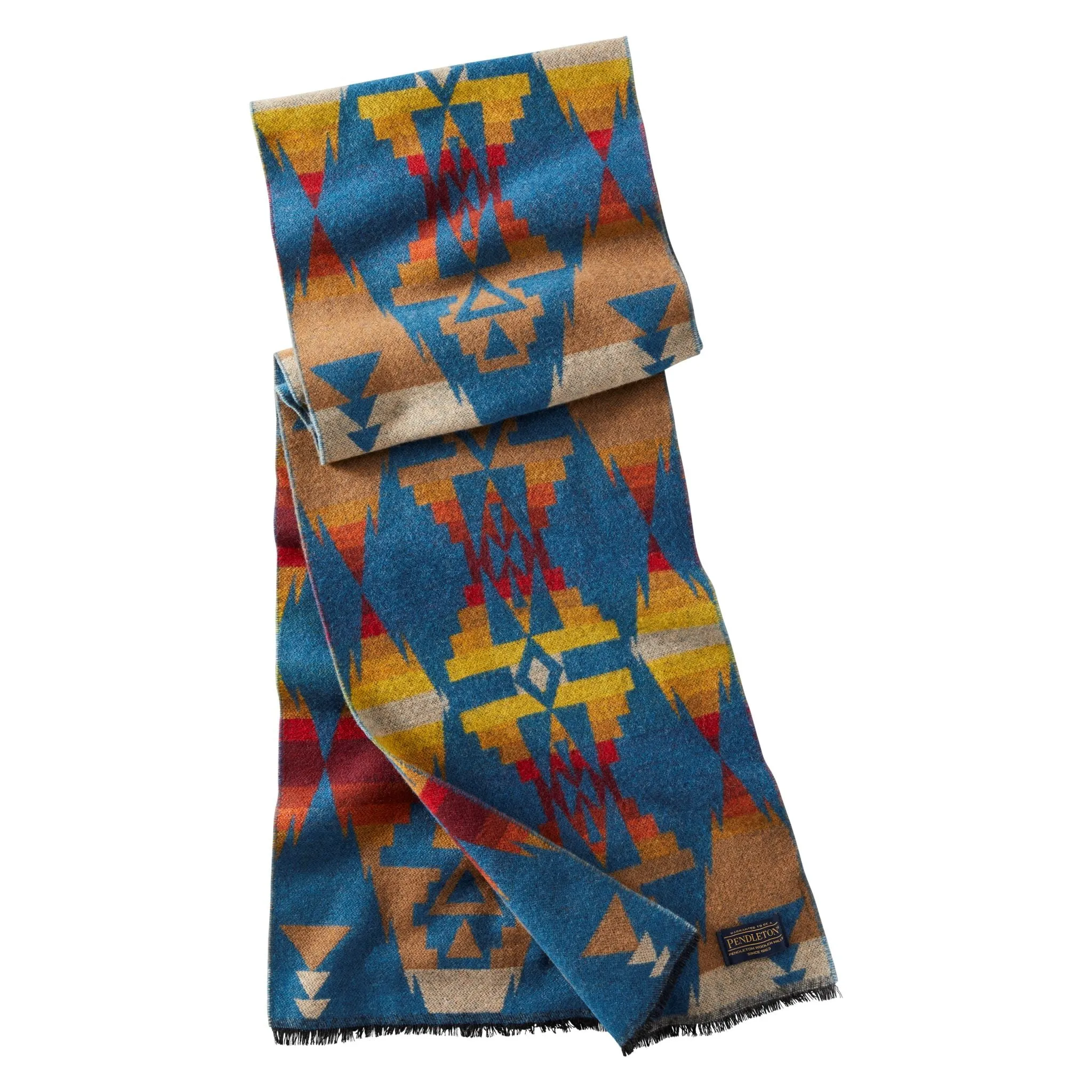Wool Jacquard Scarf - 4 Styles