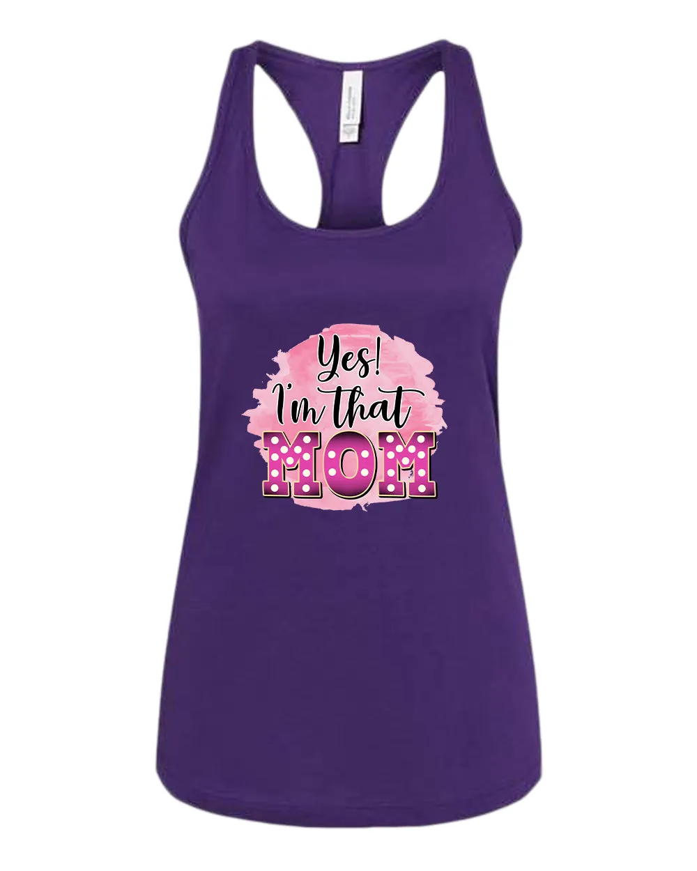 Yes i'm that mom tank top