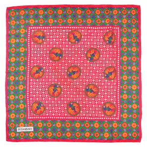 YSL 70s Ethnic-Print Scarf